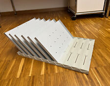 USM Haller Rollcontainer Schrägfach A4 Grau, gebraucht, sehr guter Zustand