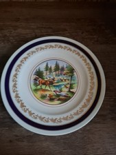 Teller Porzellan  Jagdmotiv