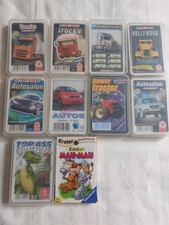 Sammlung 10 alte Kartenspiele