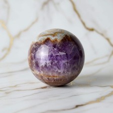 Amethyst Achat Kugel 7 cm