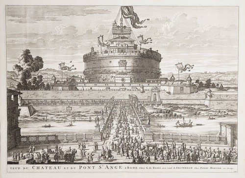 Roma rome rom - rome, castel