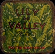 Lily of Valley Grammophonnadeldosen