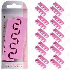 20-teiliges BEAUTY NAGEL TECHNIKER ZEHENTRENNER SET weicher rosa Schaum Pediküre Großpackung KAUFEN