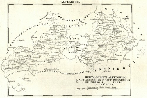 Altenburg herzogtum original - herzogtum,