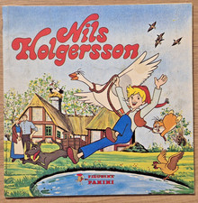 Nils Holgersson - Panini Sammelalbum mit 101 geklebten Bildern - 1981 - RAR