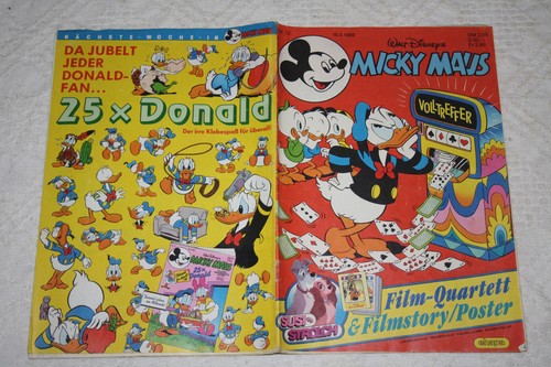 Micky maus comic heft - comic, 1989