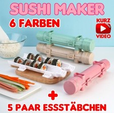 Sushi Maker + Essstäbchen Set