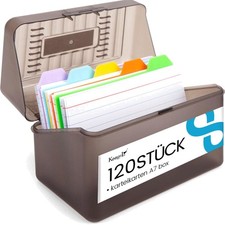 Karteikarten Box A7 Lernkarten