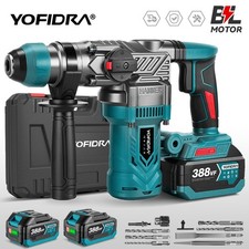 Für Makita 18V Akku Bohrhammer 26mm Elektrohammer Schlagbohrmaschine Brushless 
