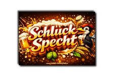 Schluckspecht Malle Sticker