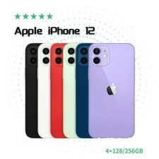 Neu Apple iPhone 12 64GB/128GB/256GB Smartphone Handy Ohne Vertrag Lila/Schwarz