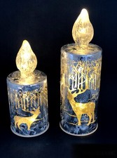 LED-Licht Kerze Acryl Weiß