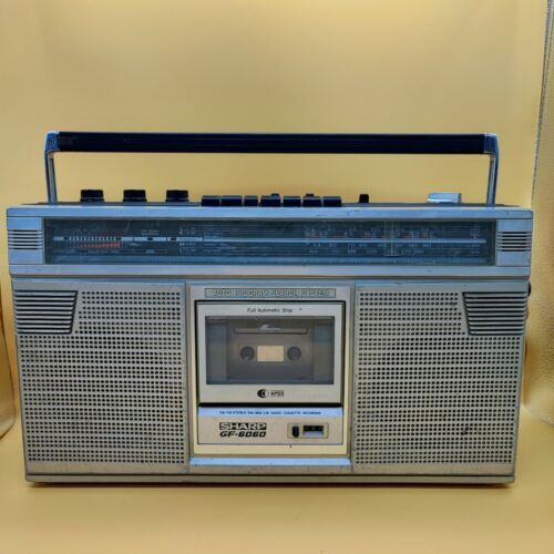 Sharp 6060 ghettoblaster - sharp, gf-6060