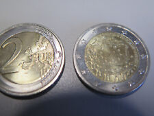 2 Euro  Münze  30Jahre EU- Flagge von 2015  sehr Selten