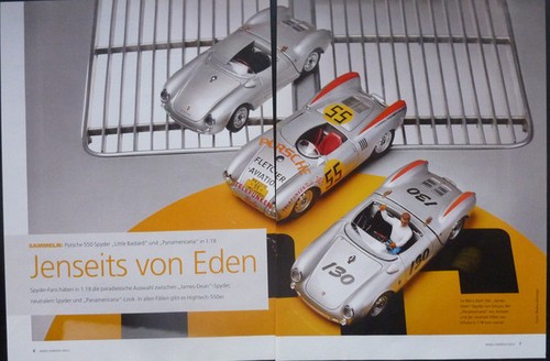 Porsche 550 spyder 1 18 - porsche,
