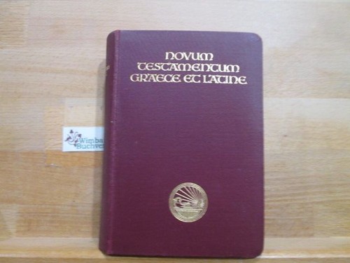 Novum testamentum graece cum - novum,