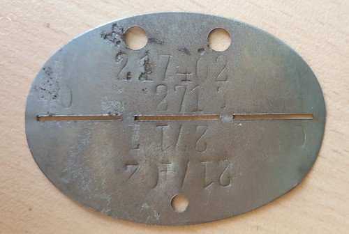 Erkennungsmarke wehrmacht - erkennungsmarke,