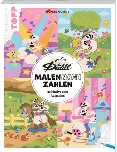 Diddl back malen nach - is,