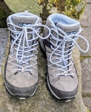 CMP Rigel Mid Waterproof Wander-Trekkingschuhe Damen Gr. 40 Grau, Guter Zustand