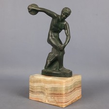 Statue diskuswerfer antimon - statue,