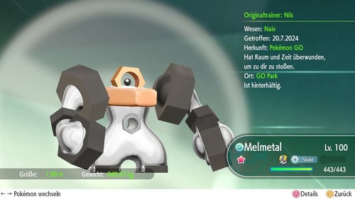 Shiny melmetal pokemon - shiny, let's