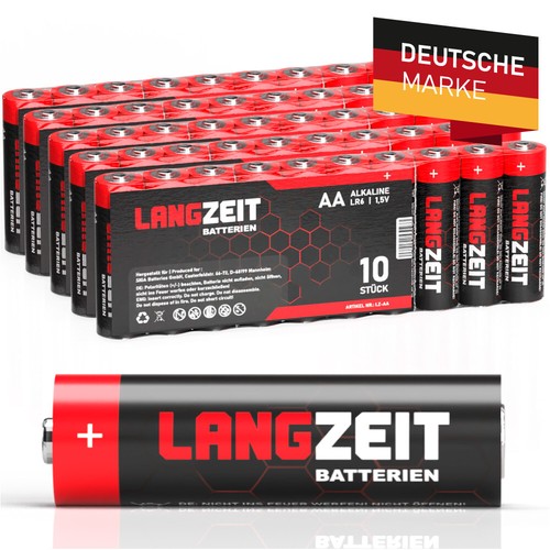 Langzeit alkaline batterien - batterien, aa