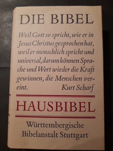 Die bibel hausbibel kurt - bibel,