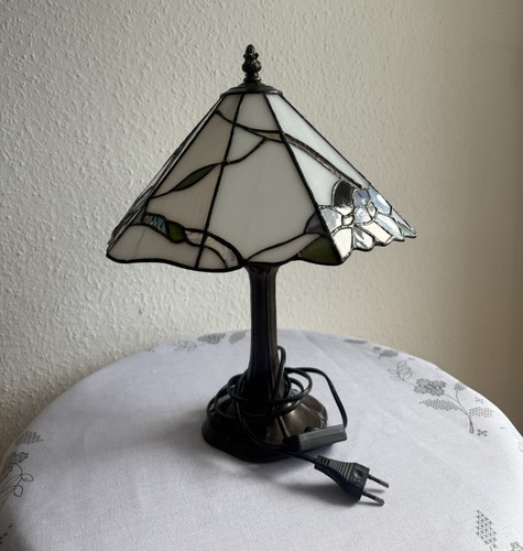 Tischlampe tiffany stil runder - tischlampe,