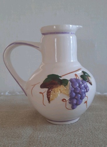 Vintage keramik weinkrug - vintage,