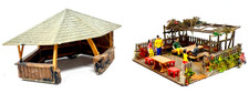 Auhagen Faller H0 Wladhütte / Unterstand und Pergola Gartensitz - HO H0 1:87
