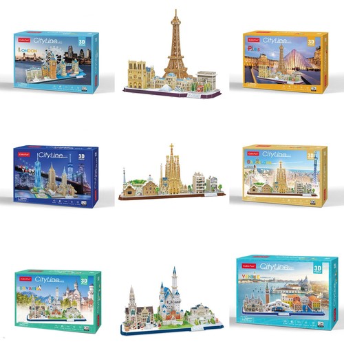Kubisches lustiges city - lustiges,