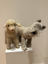 Alte Steiff  Tiere Lamm und