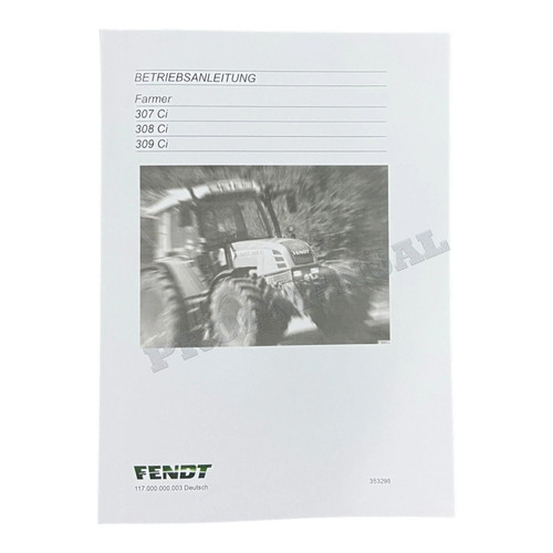 Fendt farmer 307 308 309 - ci,