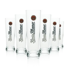 6x König Pilsner Bier Glas