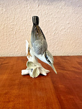 ENS Porzellan Porzellanfigur toller Kleiber Vogel Papagei top Zustand