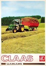 241298) Claas Ladewagen LL LWL LWG Prospekt 198?