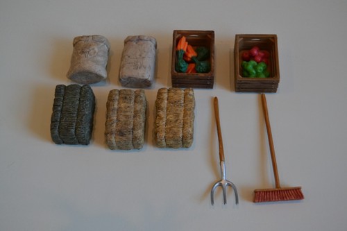 Schleich hof zubehör set - zubehör,
