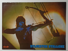 Sylvester Stallone Rambo/ Chuck Norris Disney Limit Poster 1995 RARE 35x26 cm