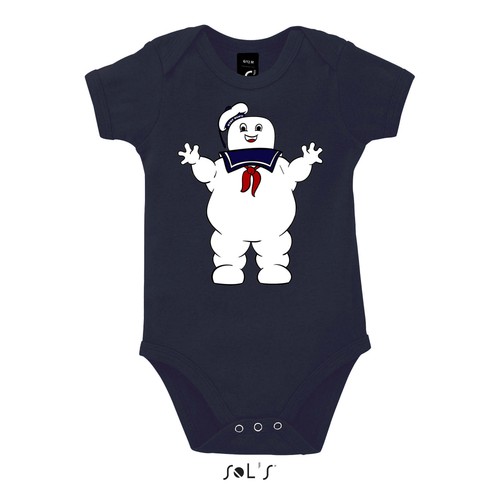 Strampler marshmallow geist - marshmallow,