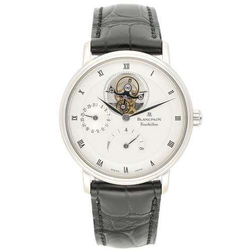 Blancpain villeret 18kt white - 18kt.,
