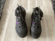 Salomon Damen Wanderschuhe  Gr 40  2/3  Farbe/Grau Lila.  Top Zustand  ?