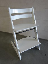 Stokke Tripp Trapp Treppenhochstuhl, Buche weiß, Baujahr November 2015