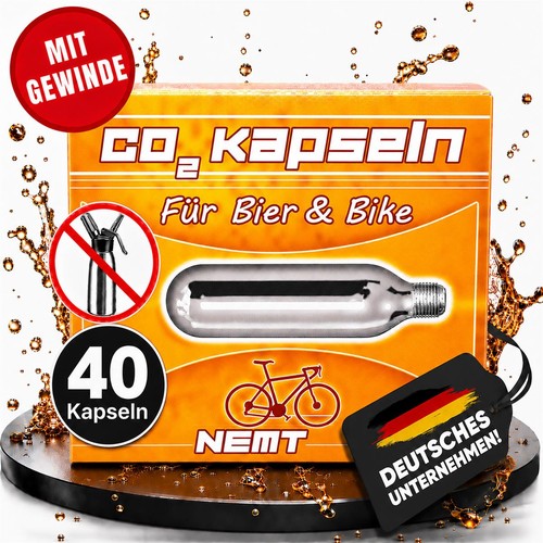 Nemt gewindekapseln co2 - x,