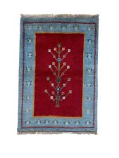 NEU Perserteppich Gabbeh Perser Gabbeh Teppich Handgeknüpft  117x80 Wolle Bio