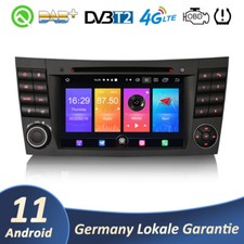 CarPlay DAB+ Android 11 Autoradio Mercedes E/CLS/G Klasse W211 WiFi Camera DVB-T