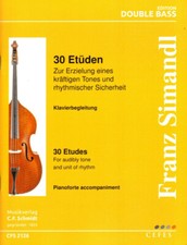 Franz Simandl 30 Etüden für