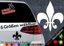 Aufkleber Lilie heraldisch