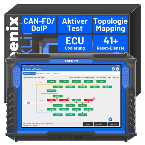 Topdon phoenix xlink kfz obd2 - topdon,