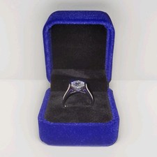 Moissanit Solitär Ring