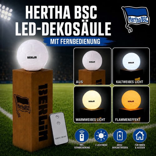 Hertha bsc dekosäule led - bsc,